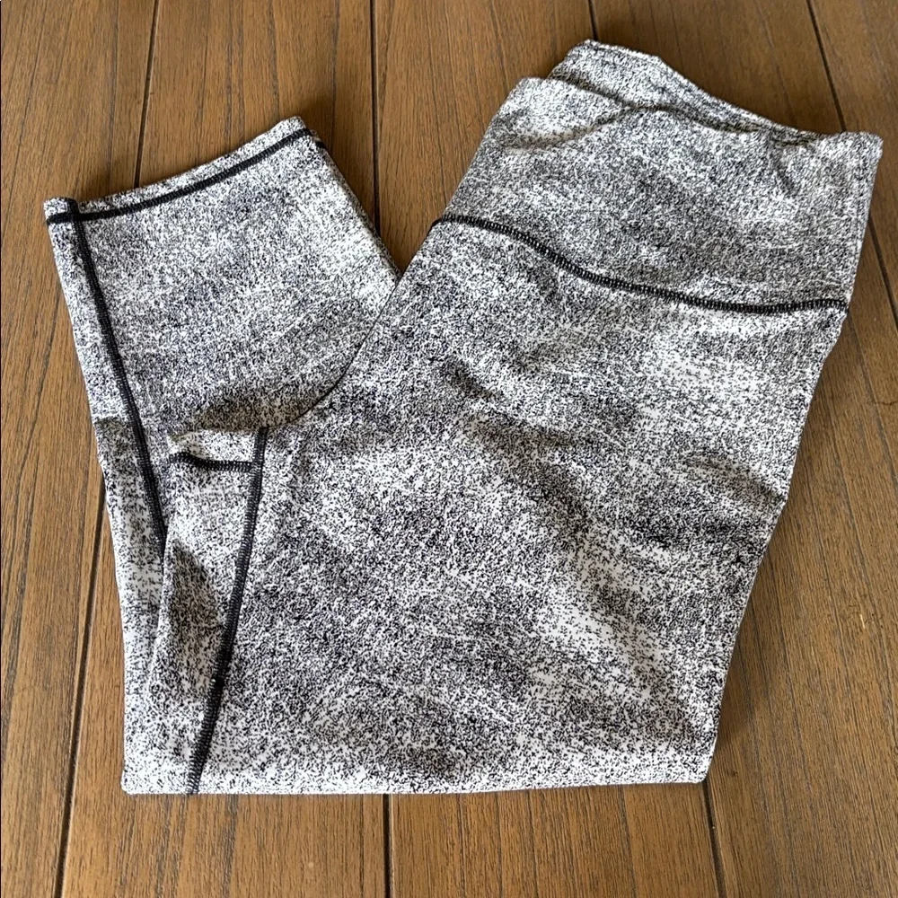RBX live life active Women’s cropped black/white Leggings Size XL - Picture 6 of 8